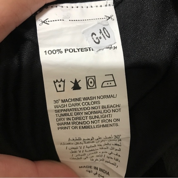 Sassafras Black and Pink Floral Wrap Maxi Dress Lined 3/4 Bell Sleeves Medium - Picture 5 of 7